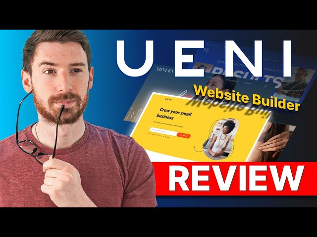 UENI Review: Can You Really Get a Custom Website Built for You in 7 Days?